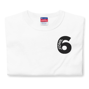 ZONE 6 X CHAMPION WHITEOUT TEE