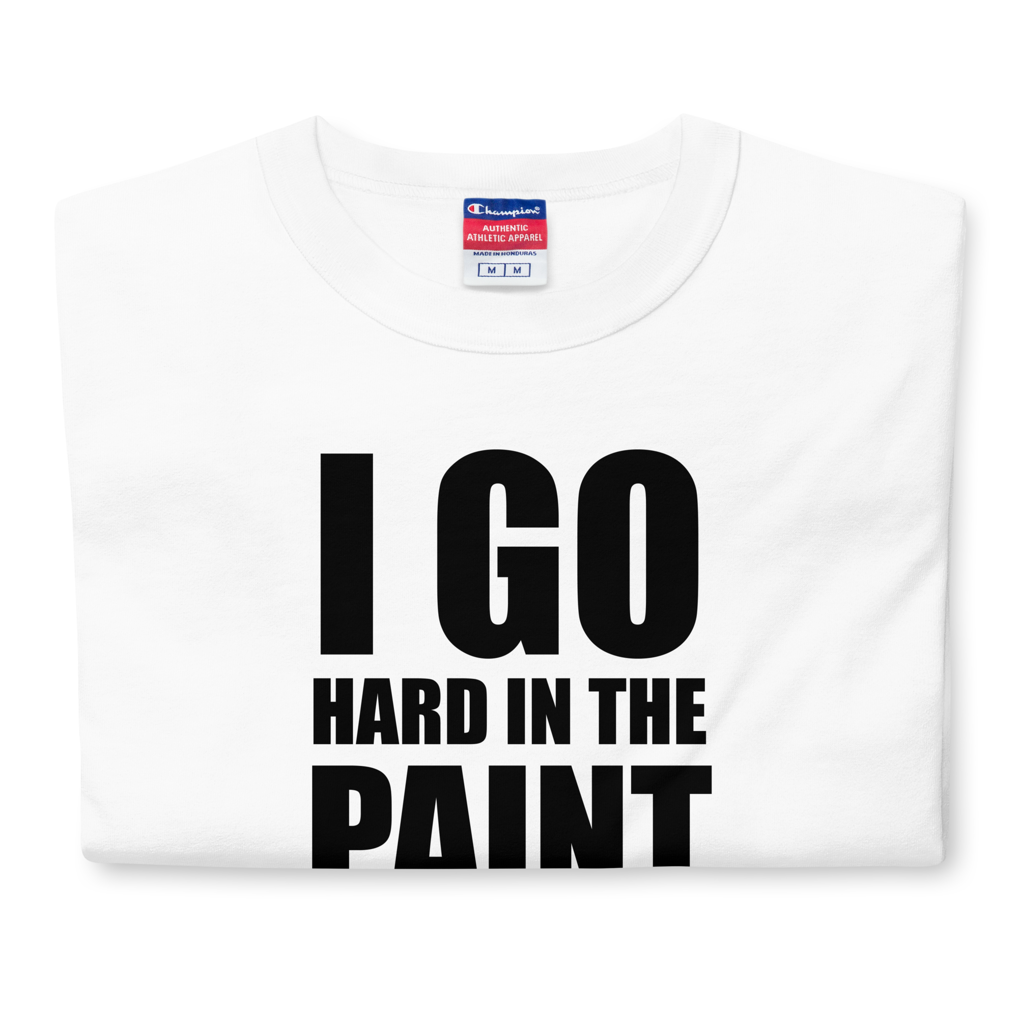 HARD IN THE PAINT X CHAMPION WHITEOUT TEE