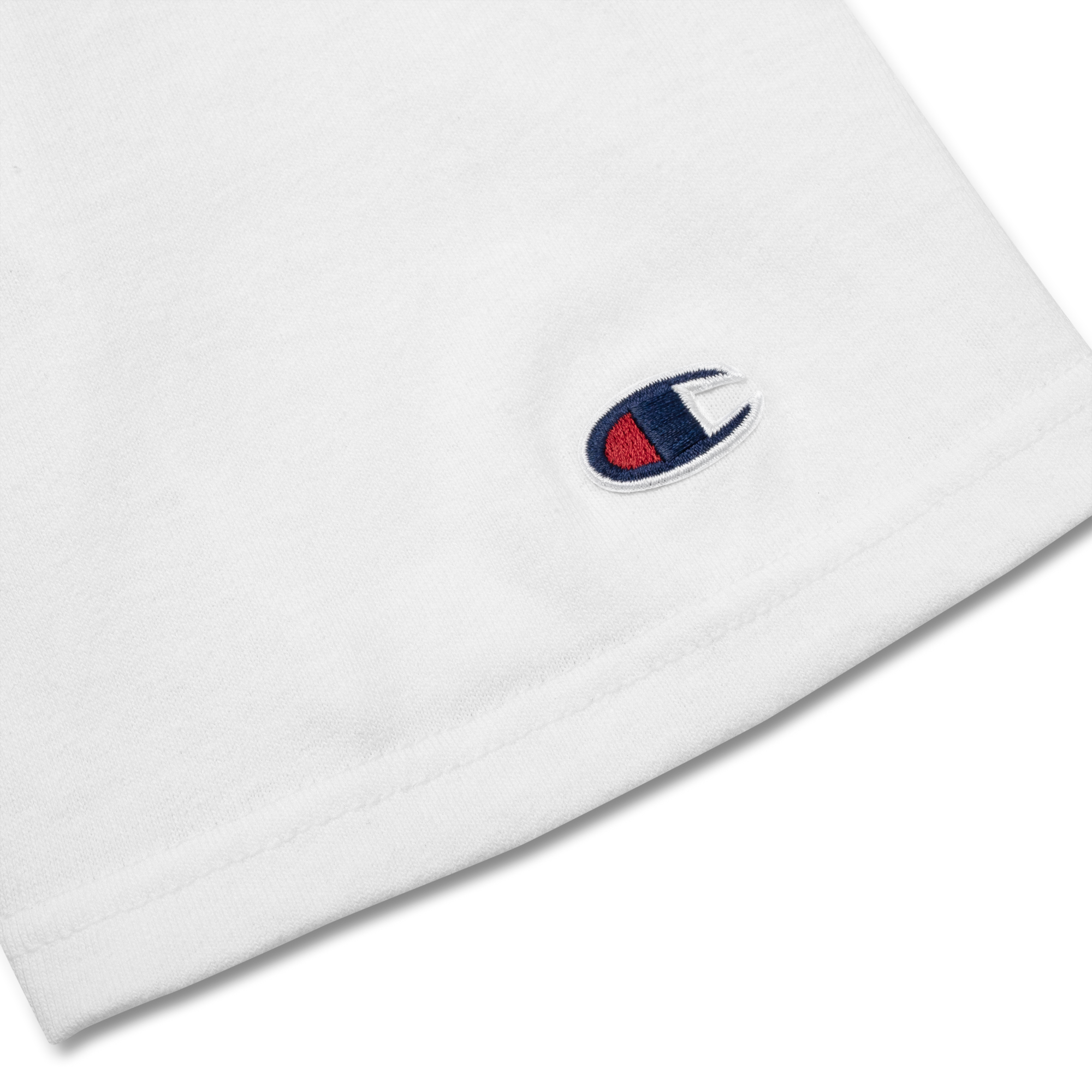 I THINK THEY LIKE ME X CHAMPION WHITEOUT TEE