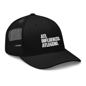 ATLINFLUENCED BLACKOUT TRUCKER CAP