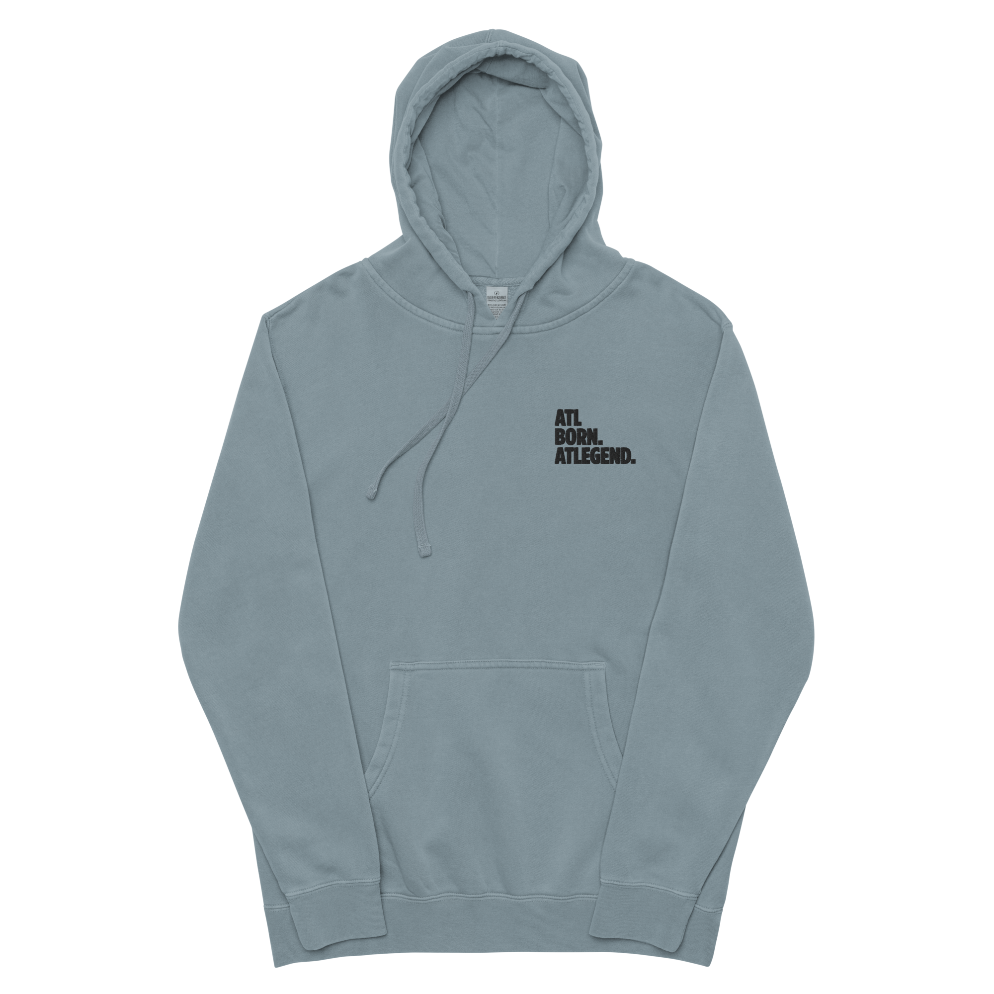 ATLBORN ASH BLUE HOODIE