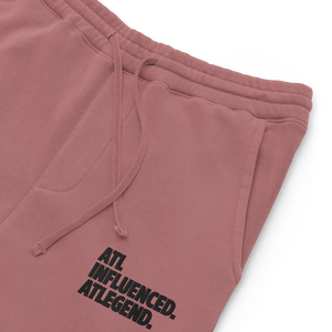ATLINFLUENCED ASH RED JOGGERS