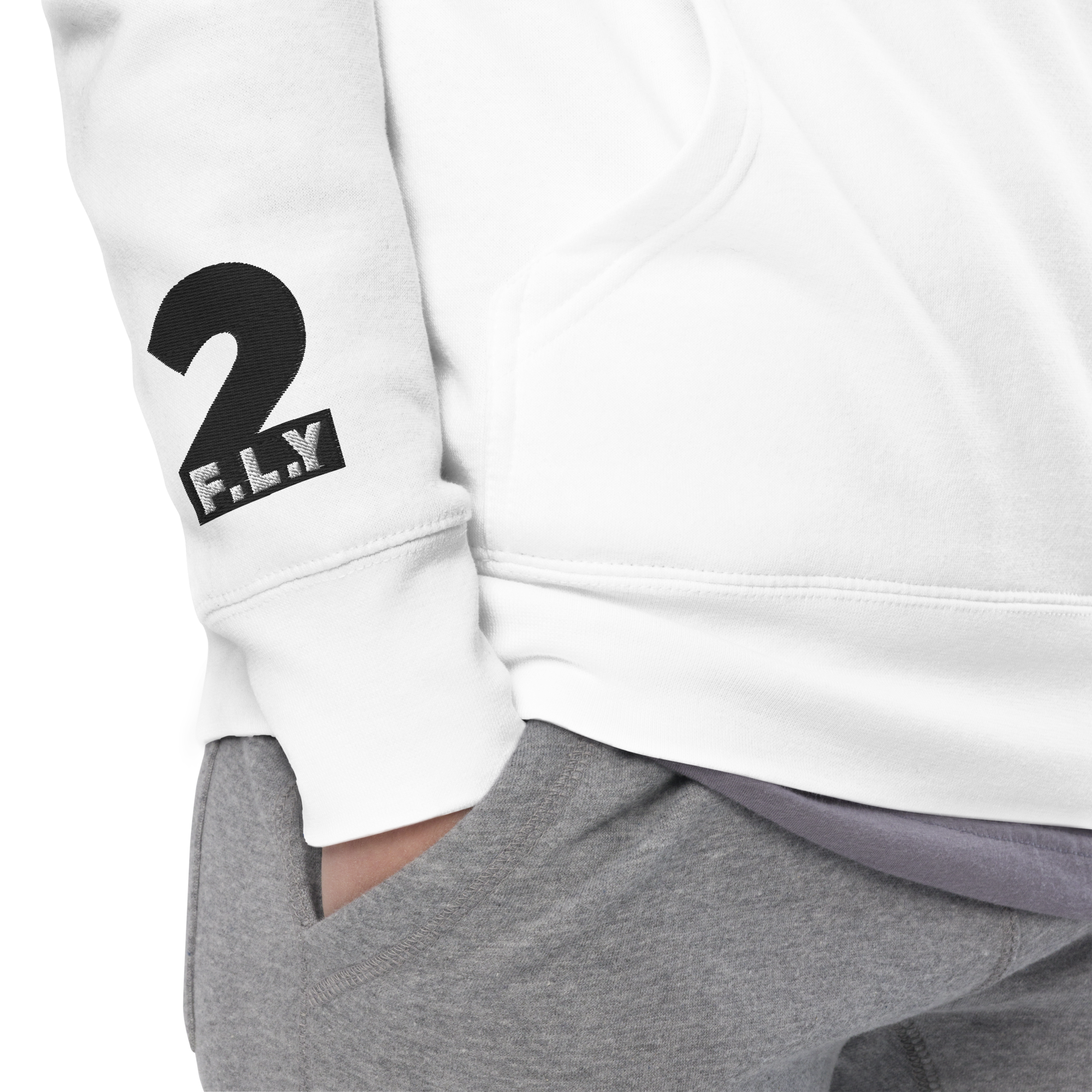 SWAG SURF WHITEOUT HOODIE